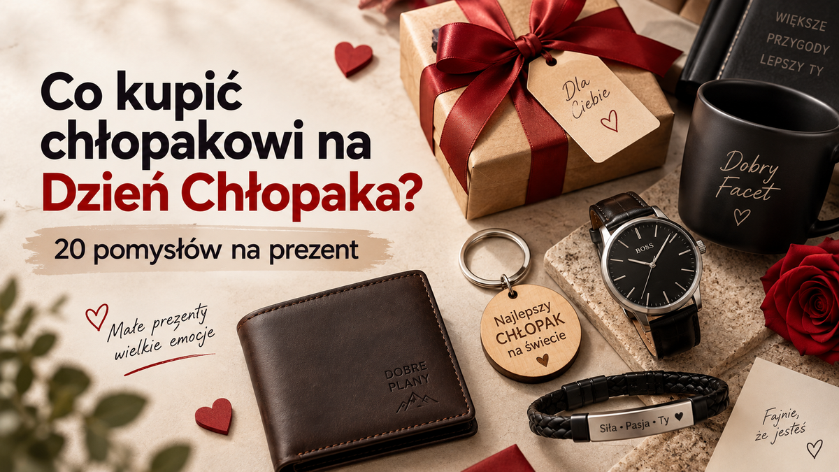 Co kupić chłopakowi na Dzień Chłopaka? 20 pomysłów na prezent [2026]