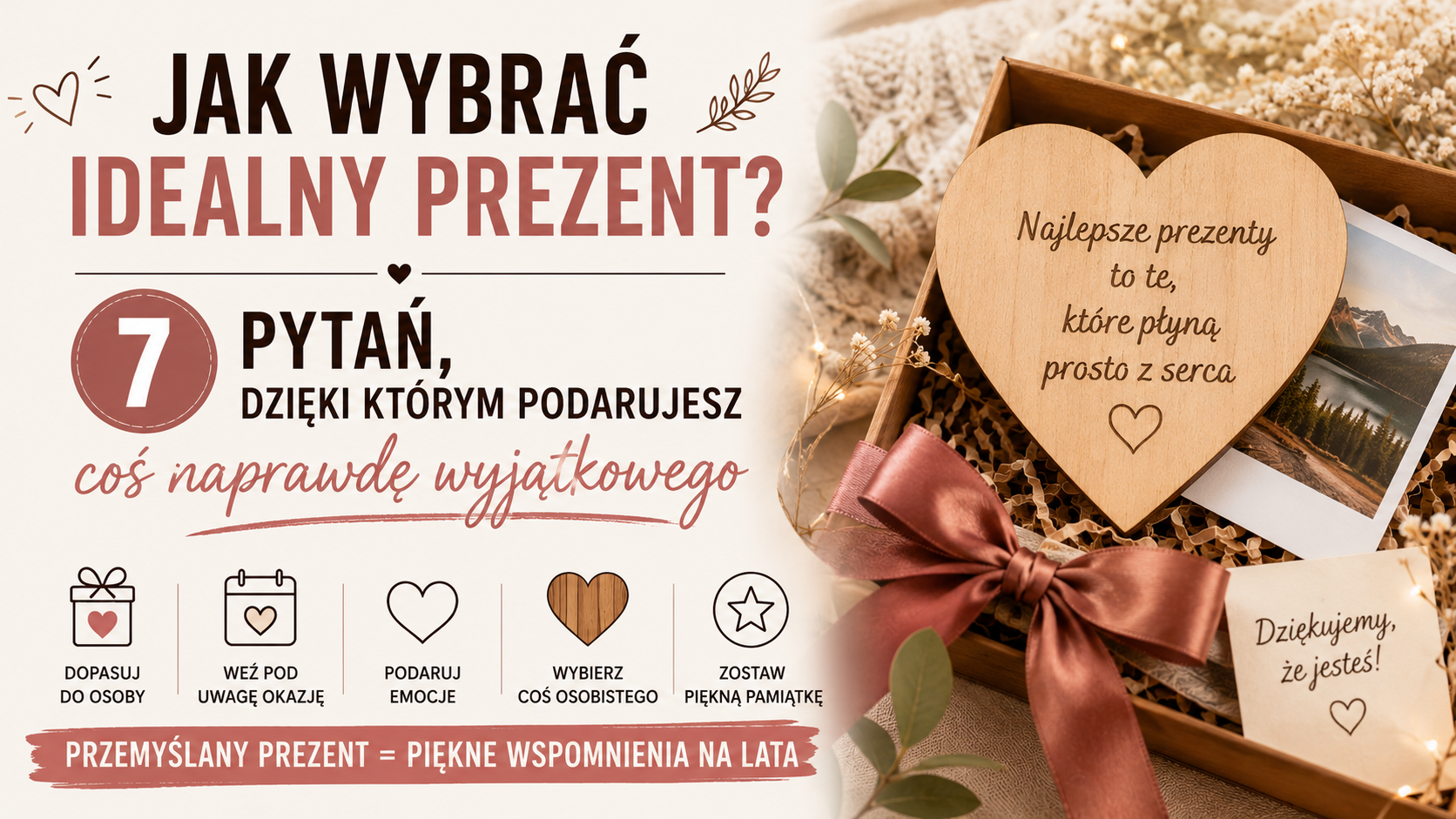 Jak wybrać idealny prezent? 7 pytań, które warto sobie zadać przed zakupem